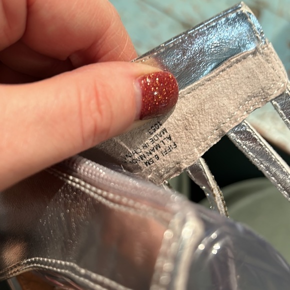 STEVE MADDEN Faustina Embellished Strappy Sandals size 6.5 - Picture 8 of 9